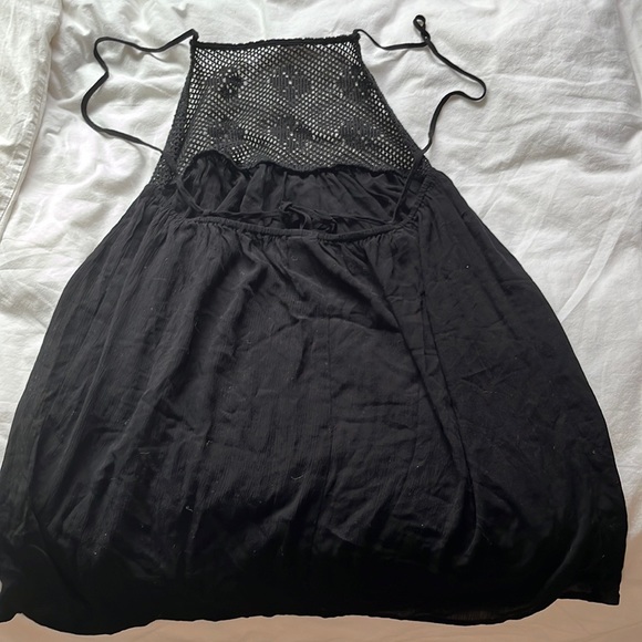 xhilaration black bathing suit cover up size small - Picture 3 of 3